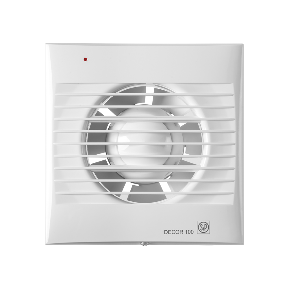Decor 200 CR, 185 m3/h, Timerli, Pilot lamba, Geri Tepme Ventili