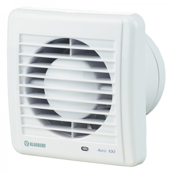 aero-100, 102m³/h, 38db yüksek verimli banyo fanları