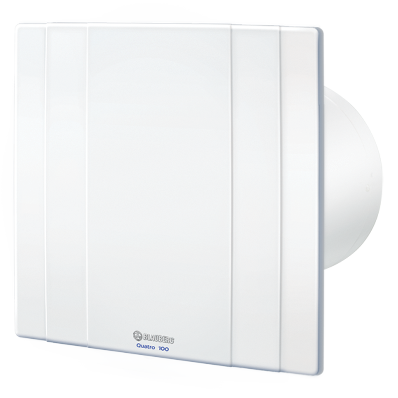 Quatro-100, 88m³/, 33dBA, Düz Ön Panel Banyo Aspiratörü
