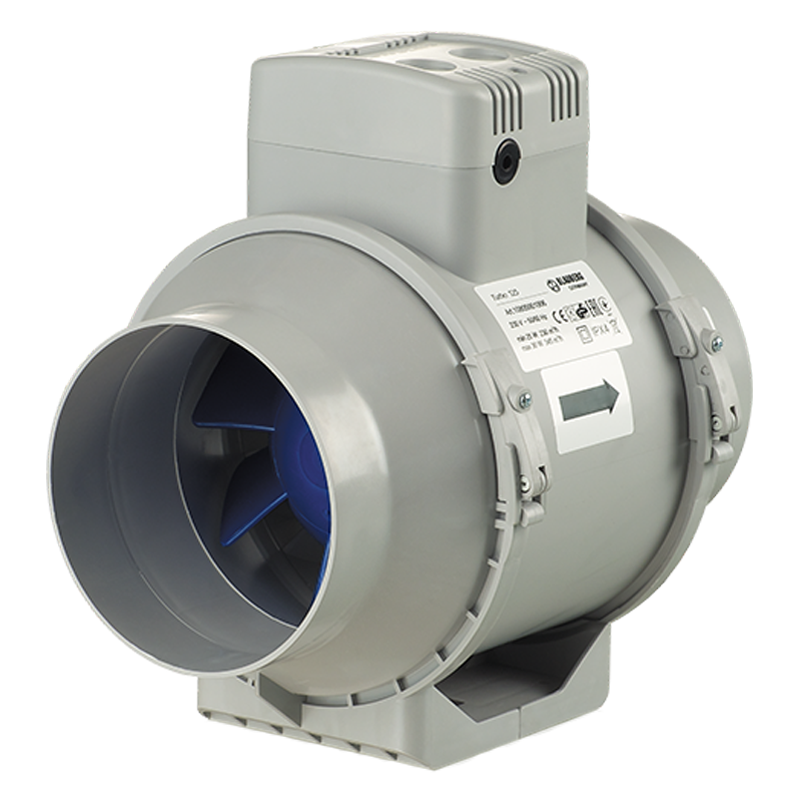 Blauberg Turbo E 125 | 220-280 m3/h | Yuvarlak Kanal Tipi Fan
