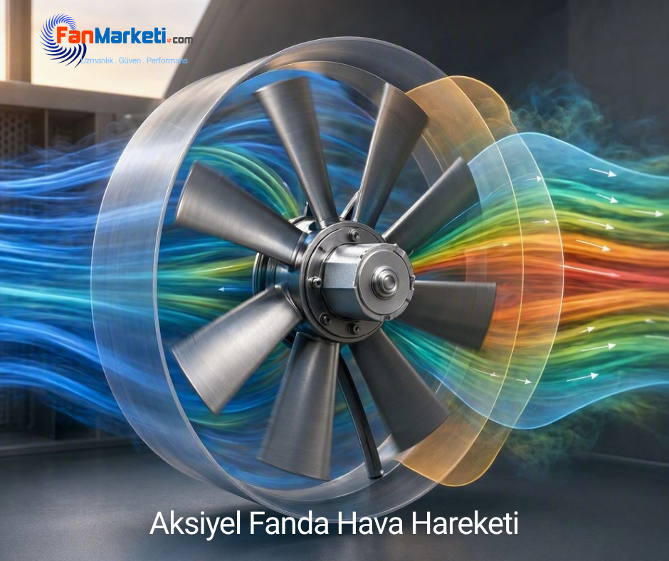 Aksiyel Fan Nedir? Çalışma Prensibi, Özellikleri ve Kullanım Alanları