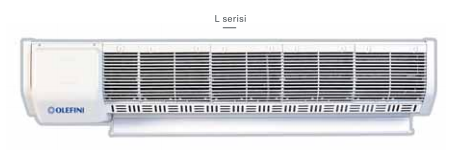 l-33 ticari tip ısıtıcısız olefini hava perdesi -100cm kapılar için