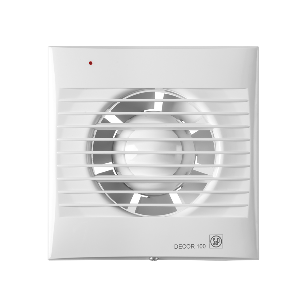 Decor 200 CR, 185 m3/h, Timerli, Pilot lamba, Geri Tepme Ventili