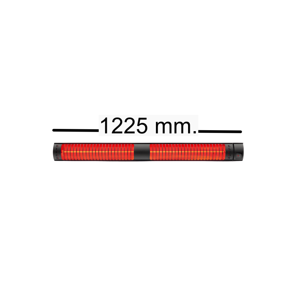 Elcon RCH 4000/12 4000 Watt, Uzaktan Kumandalı  Infrared Açık Alan Isıtıcısı