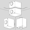 cab-315 metal kabinli kanal tipi fan 2.100 m3/h 50mm akustik izolasyonlu, radyal fan 65/52db