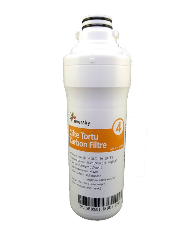 EverSky Çifte Tortu Karbon Filitre