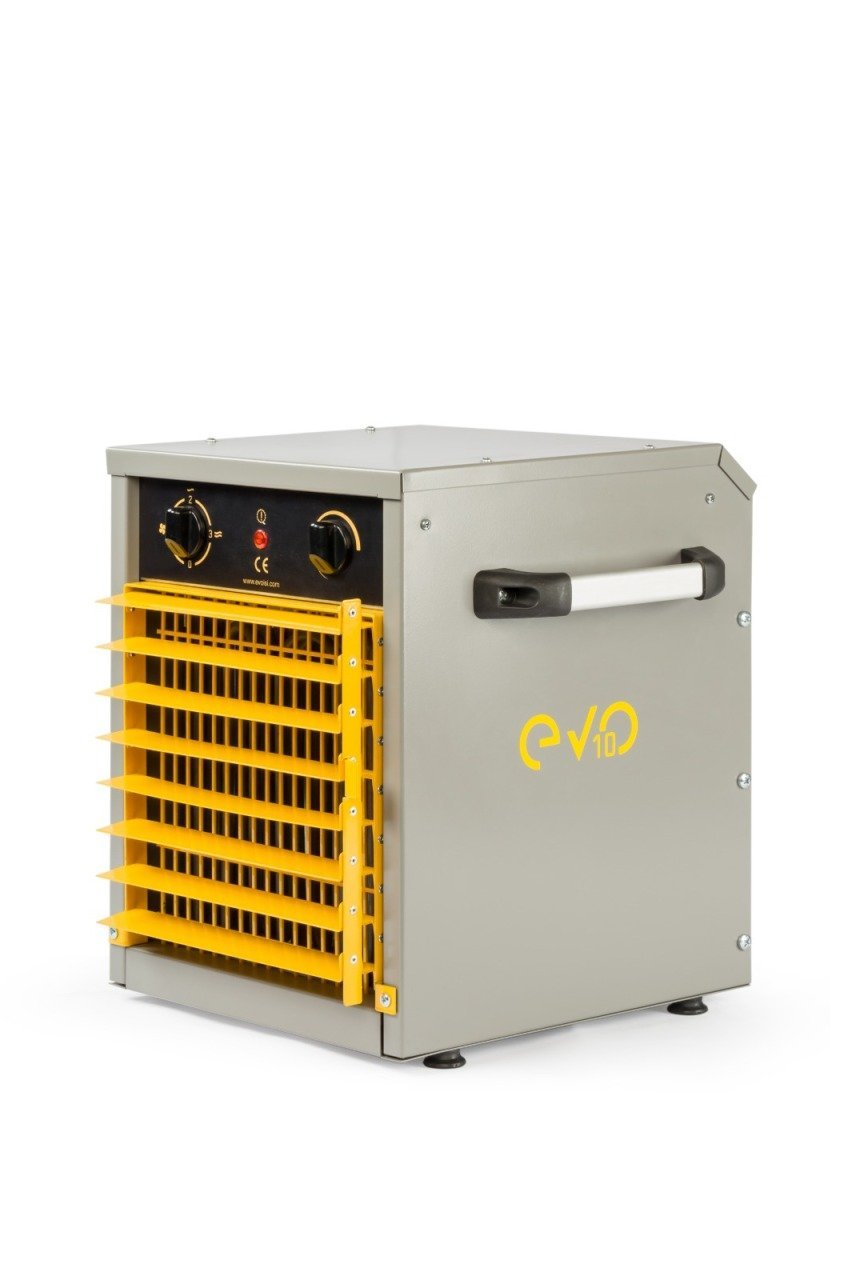 EvoTech Evo 10 Fanlı Elektrikli Isıtıcı 10 Kw 380 Volt 3 ph