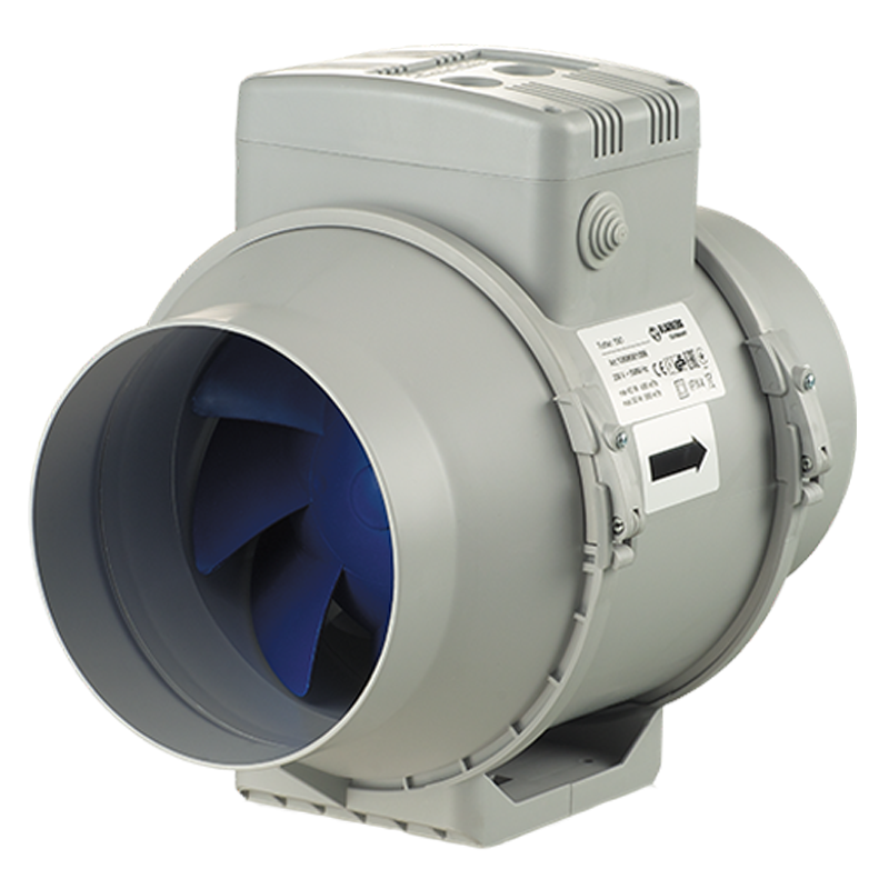 Blauberg Turbo 150, (430-560 m³/h) Yuvarlak Kanal Tipi Fan