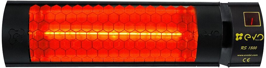 EvoTech EVO RS 1500 İnfrared Isıtıcı, 1500 Watt, Uzaktan Kumandalı