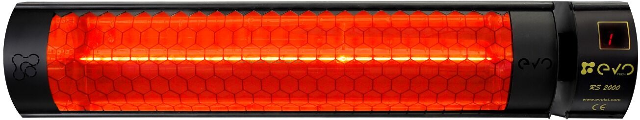 EvoTech EVO RS 2000 İnfrared Isıtıcı, 2000 Watt, Uzaktan Kumandalı