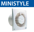 ministyle 100,  90 m³/h, 39db   banyo fanları