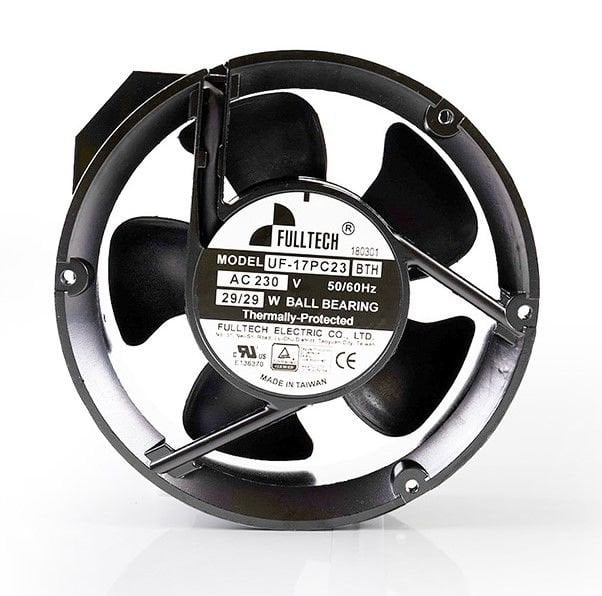 UF17PC23-BWH Pano Fanı | 220 V. | 175x51 mm. | 348 m3 | Metal Kasa