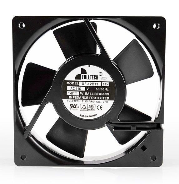 UF12B23-BTH Kare Pano Fanı | 120x120x25 mm | 230 V. | 108 m3