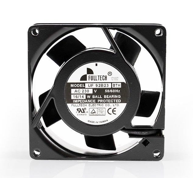 UF92B23-BTH Kare Pano Fanı | 92x92x25 mm. | 230 V. | 56 m3/h