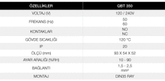 Elektrik Ve Kontrol Panoları İçin Higrostat, Ray Montajlı, Nem Ayarlı