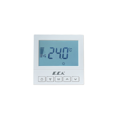 ECA | AE 1041 Dijital FanCoil Termostatı | Sıva Altı | Haftalık Programlı, 2 / 4 Borulu