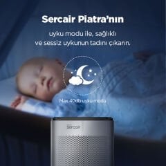 Sercair Piatra Oda Tipi Hava Temizleyici | UVC Özellikli Hava Temizleme Cihazı