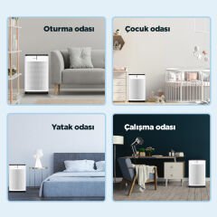 Sercair Piatra Oda Tipi Hava Temizleyici | UVC Özellikli Hava Temizleme Cihazı
