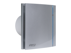 Silent-200 CHZ Silver Design 175 m3/h, 35db  Pilot Lambalı, Geri Tepme Ventilli, Timer + Nem Sensörlü