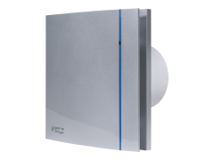 Silent-200 CRZ Silver Design 175 m3/h, 35db  Pilot Lambalı, Geri Tepme Ventilli, Dahili Timer