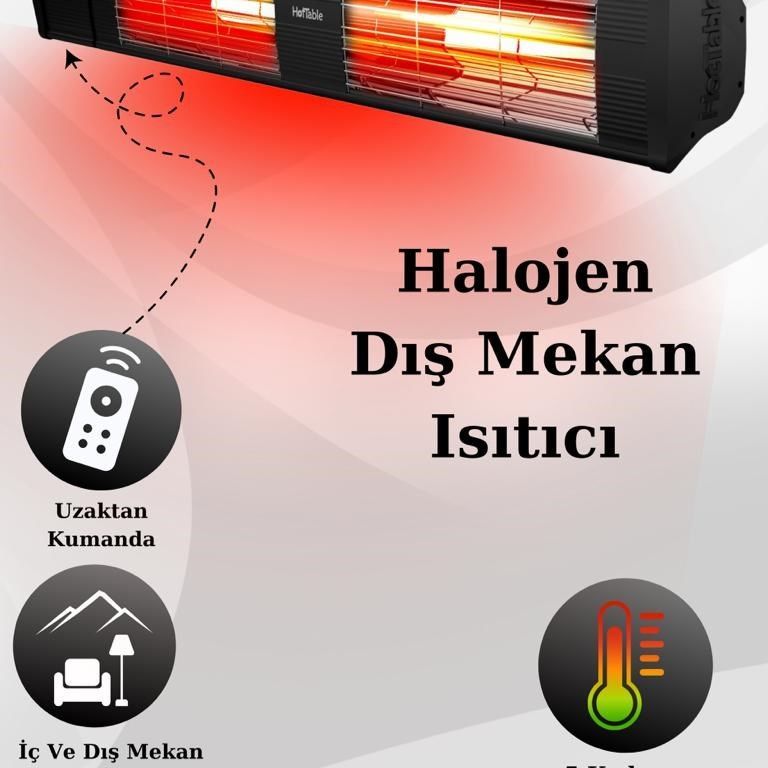 Hottable Supreme Plus  İnfrared Dış Ortam Isıtıcı | 4000 Watt U.K.