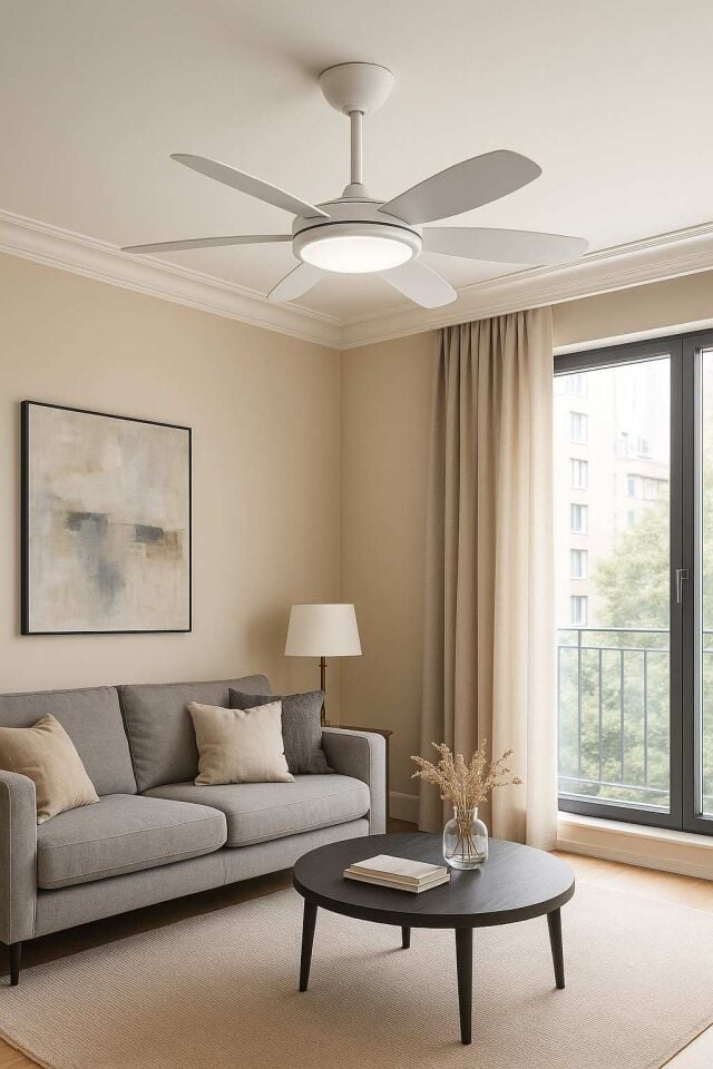 Kaşkar Taflan F6661 |Tavan Vantilatörü | Led Işıklı | Uz. Kumandalı
