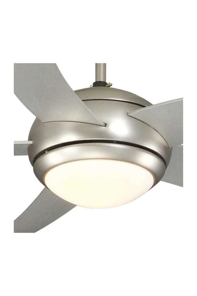 Kaşkar Taflan L44 | Uzaktan Kum. Lambalı Tavan Vantilatörü | Saten Metal Gövde