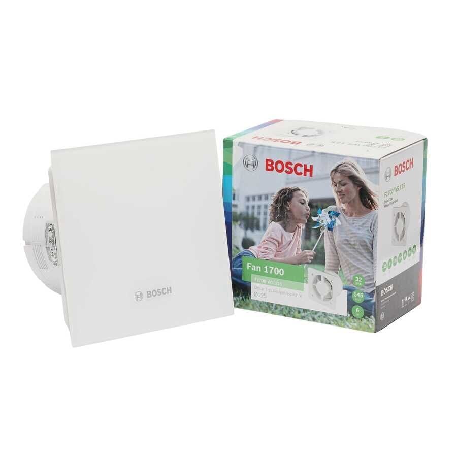 Bosch 1700 Serisi Banyo Fanı – Sessiz ve Estetik Havalandırma