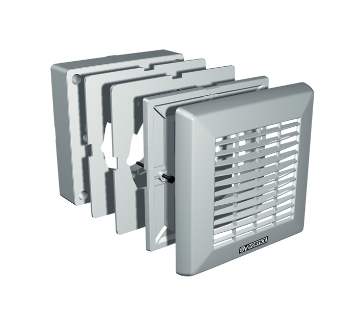 Vortice Punto M 100 Banyo Fanı + Cam Montaj Kiti