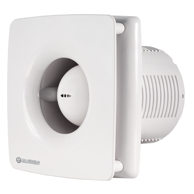 jet-100, 95m³/h, 34db dekoratif ön panel banyo fanları BEYAZ