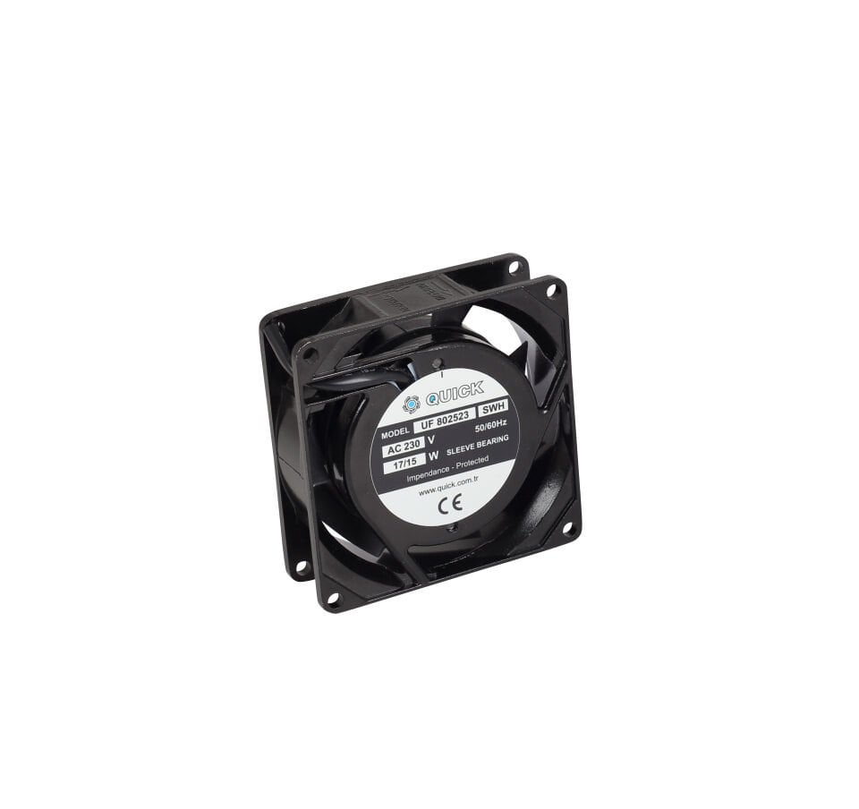 Quick 80x80x25 mm Pano Fanı - UF8025 Serisi
