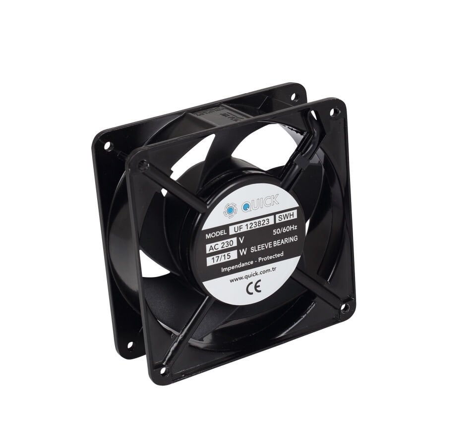 Quick 120x120x38 mm Pano Fanı - UF1238 Serisi