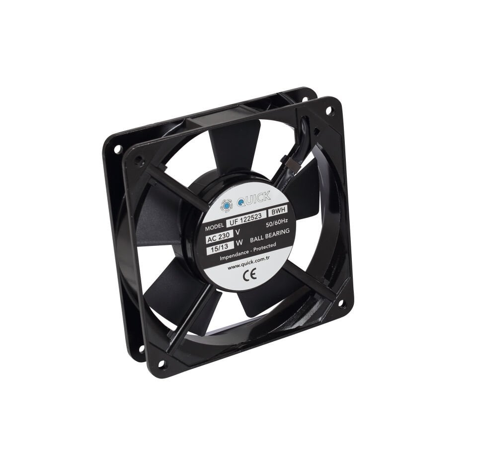 Quick 120x120x25 mm Pano Fanı - UF1225 Serisi
