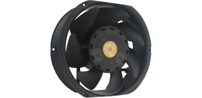 Quick 172x150x51 mm 12V DC Pano Fanı - UF-DA1751B Serisi (Rulmanlı)