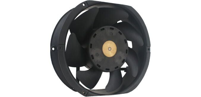 Quick 172x150x51 mm 24V DC Pano Fanı - UF-DA1751B Serisi (Rulmanlı)