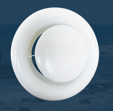 sv-üfleme ø125mm metal gemici anemostadı- üfleme anemostadı